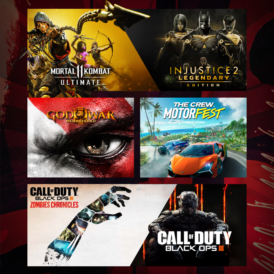 Pack Legendarios Exclusivo PS4 by CANGEL GAMES