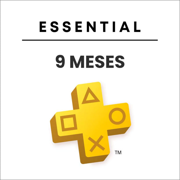 PS Plus ESSENTIAL 9 meses PS4