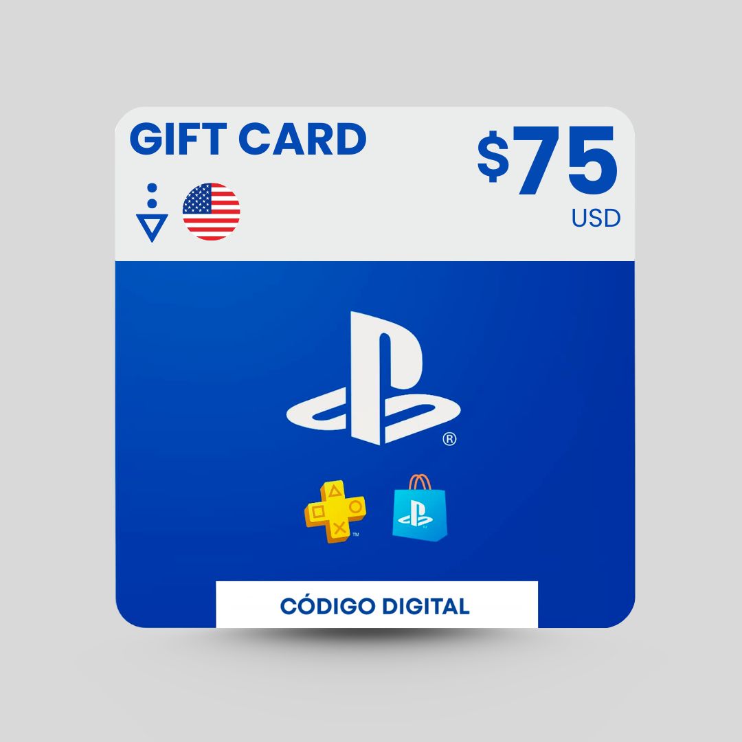 Codigo Digital 75 USD PlayStation by PlayStation
