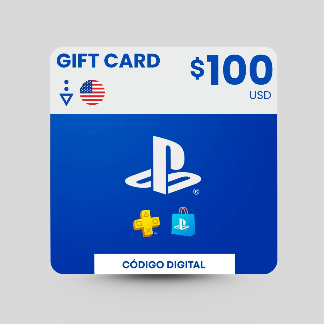 Codigo Digital 100 USD PlayStation
