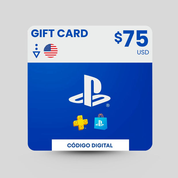Codigo Digital 75 USD PlayStation