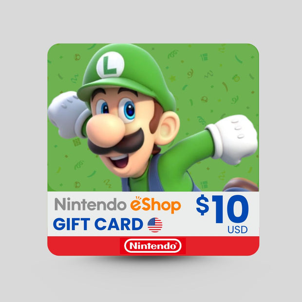 Codigo Digital 10 USD Nintendo by Nintendo
